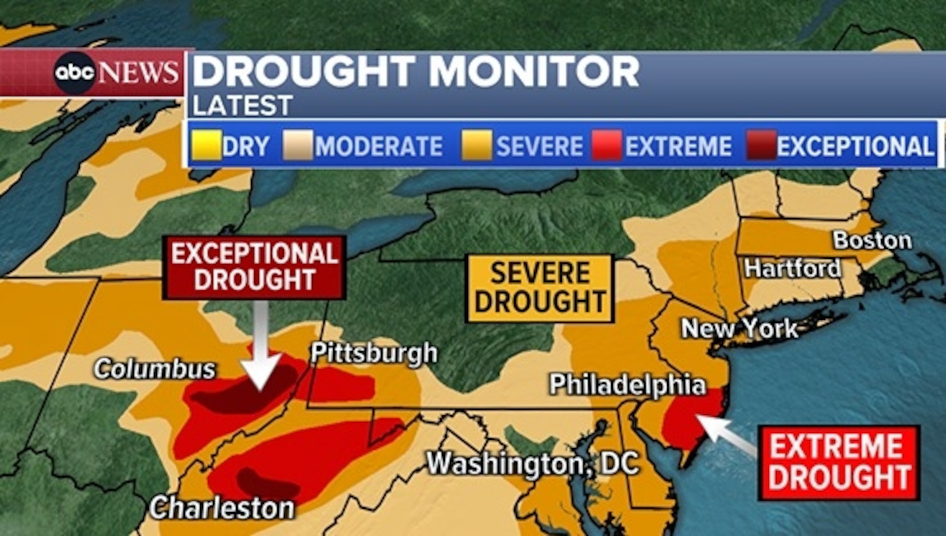 PHOTO: drought monitor graphic