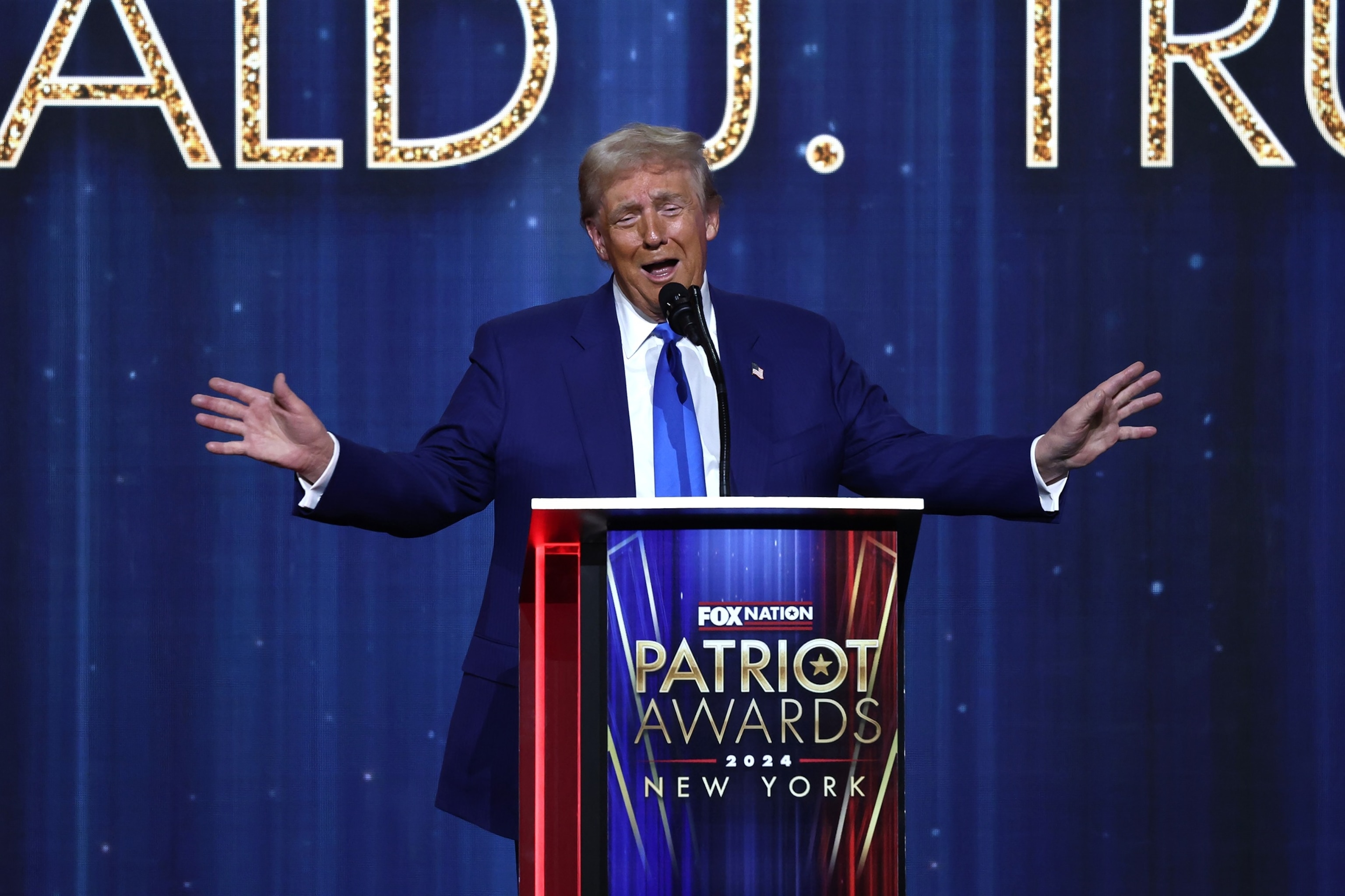 PHOTO: President-Elect Donald Trump Attends FOX Nation's Patriot Awards