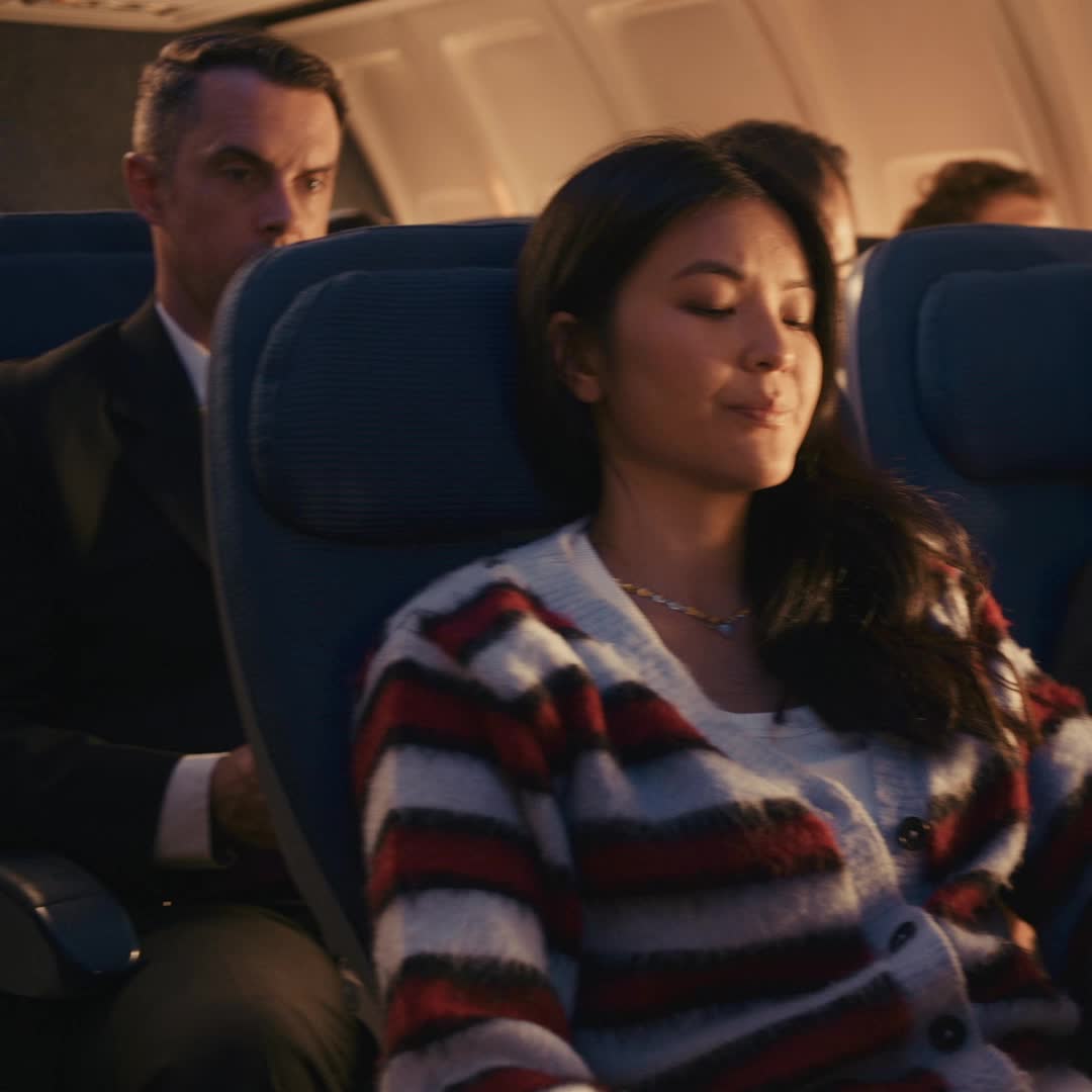 The 'domino effect' when one person reclines an airplane seat