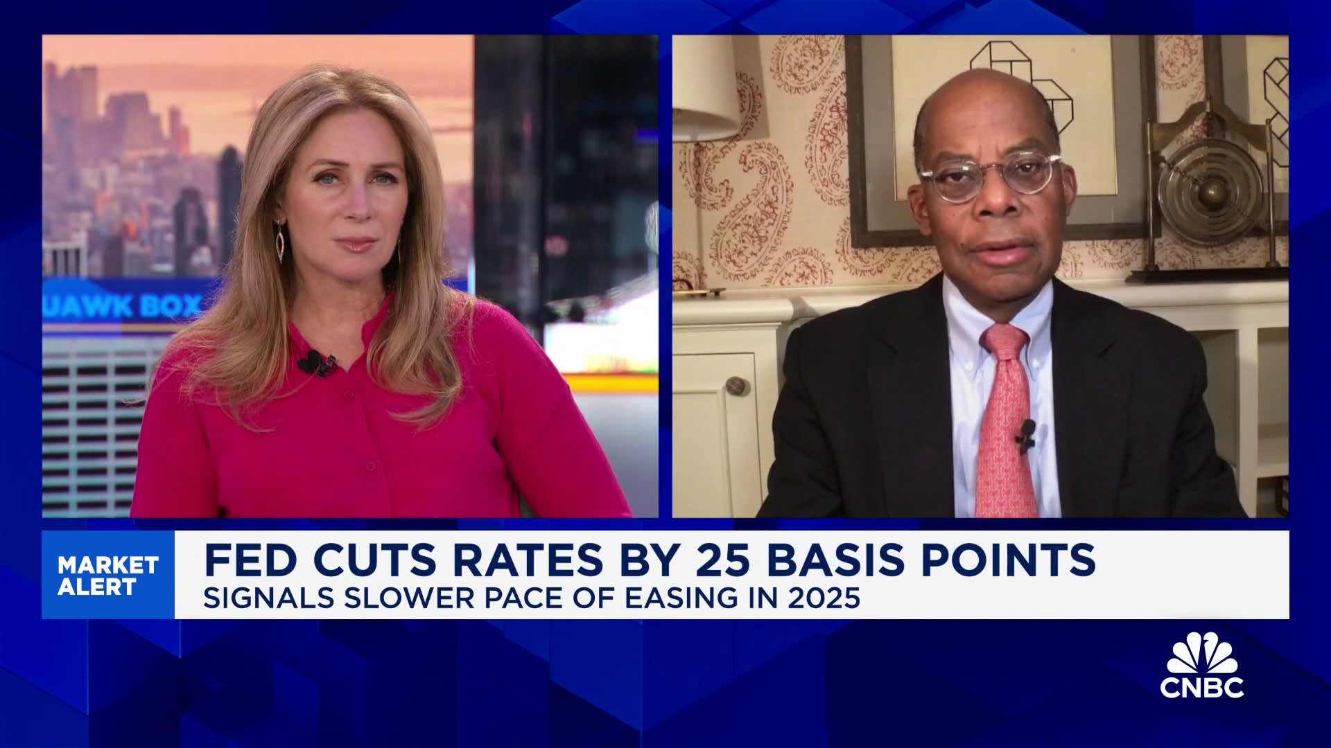 Not sure the Fed will even get two rate cuts off in 2025, says Roger Ferguson