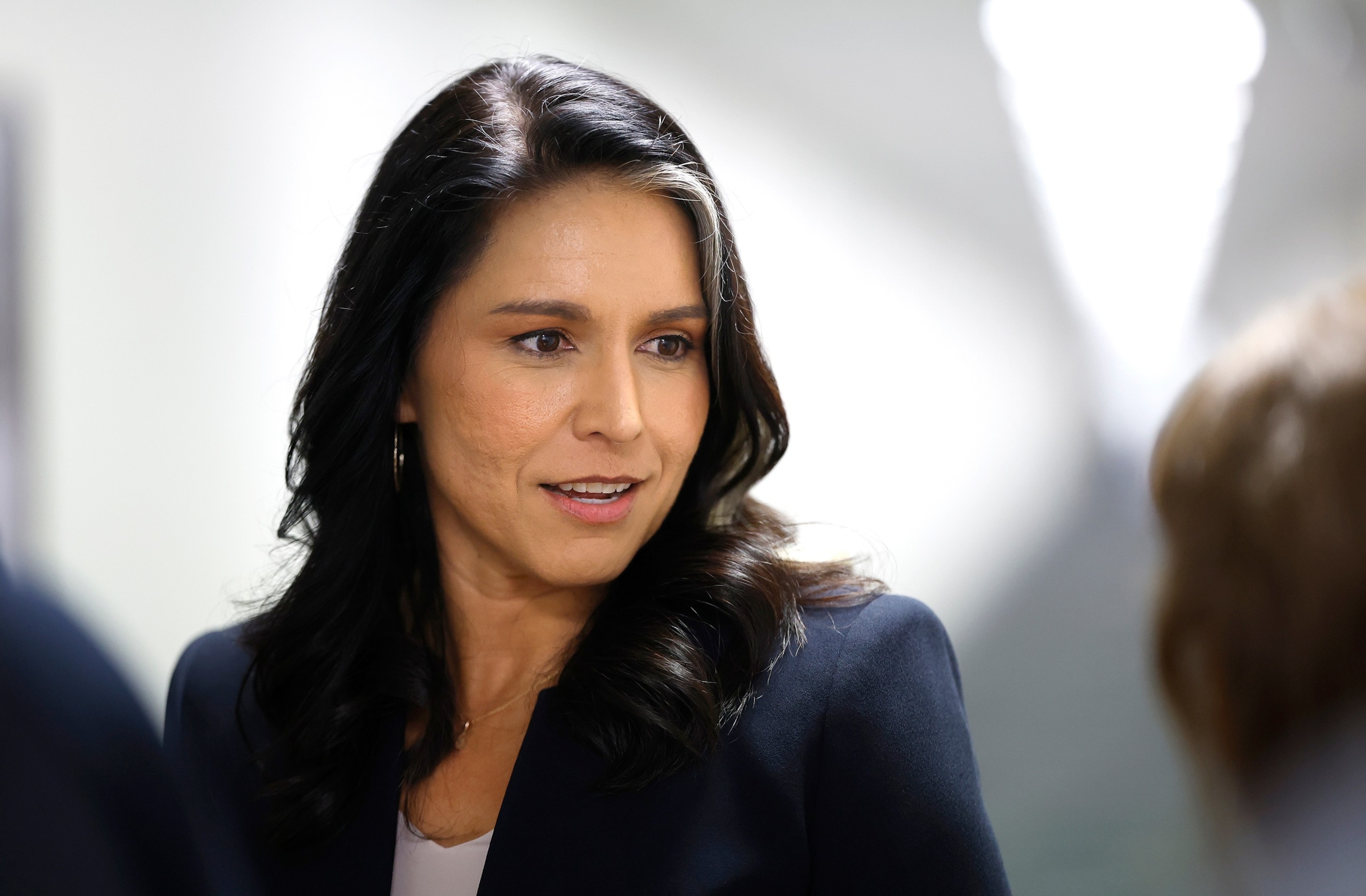 PHOTO: President-elect Donald Trump's nominee to be Director of National Intelligence, former U.S. Rep. Tulsi Gabbard from Hawaii, is shown at the Hart Senate Office Building, Dec. 18, 2024, on Capitol Hill in Washington, D.C.