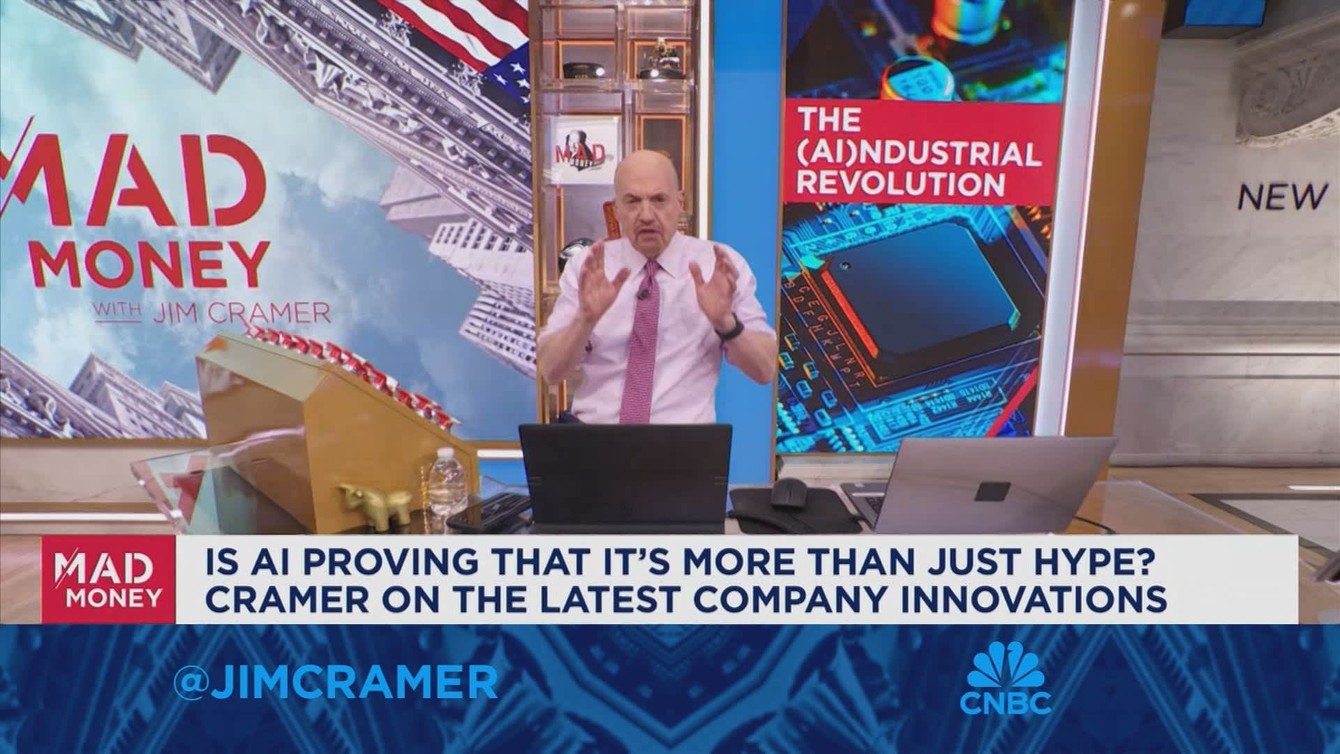 Jim Cramer looks at the evolution of AI innovation