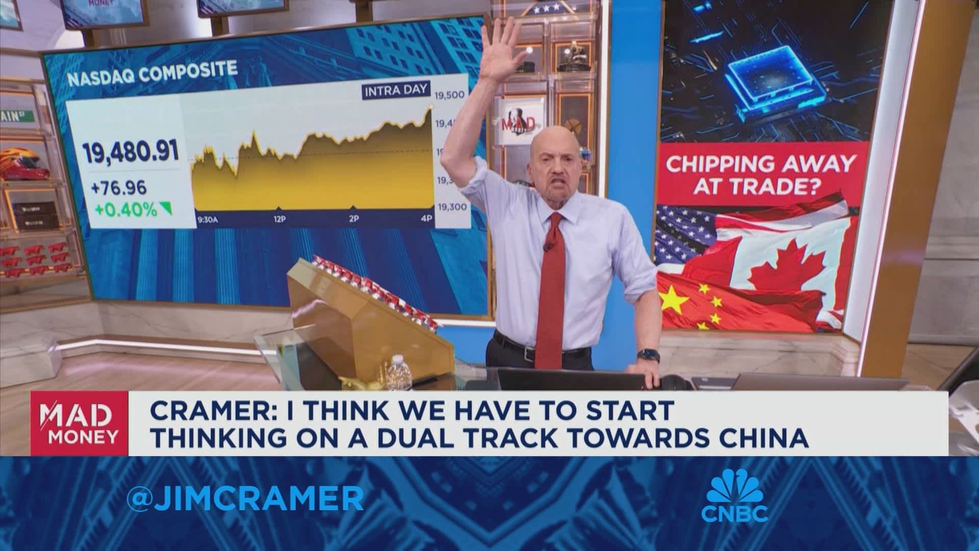 Cramer: We have to start thinking on a dual track towards China