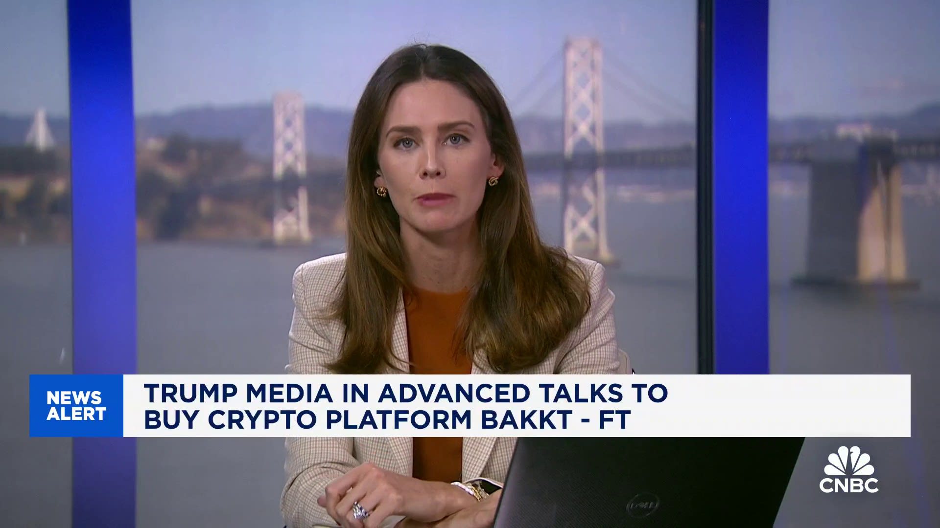 Trump Media is in advanced talks to buy crypto platform Bakkt, reports say