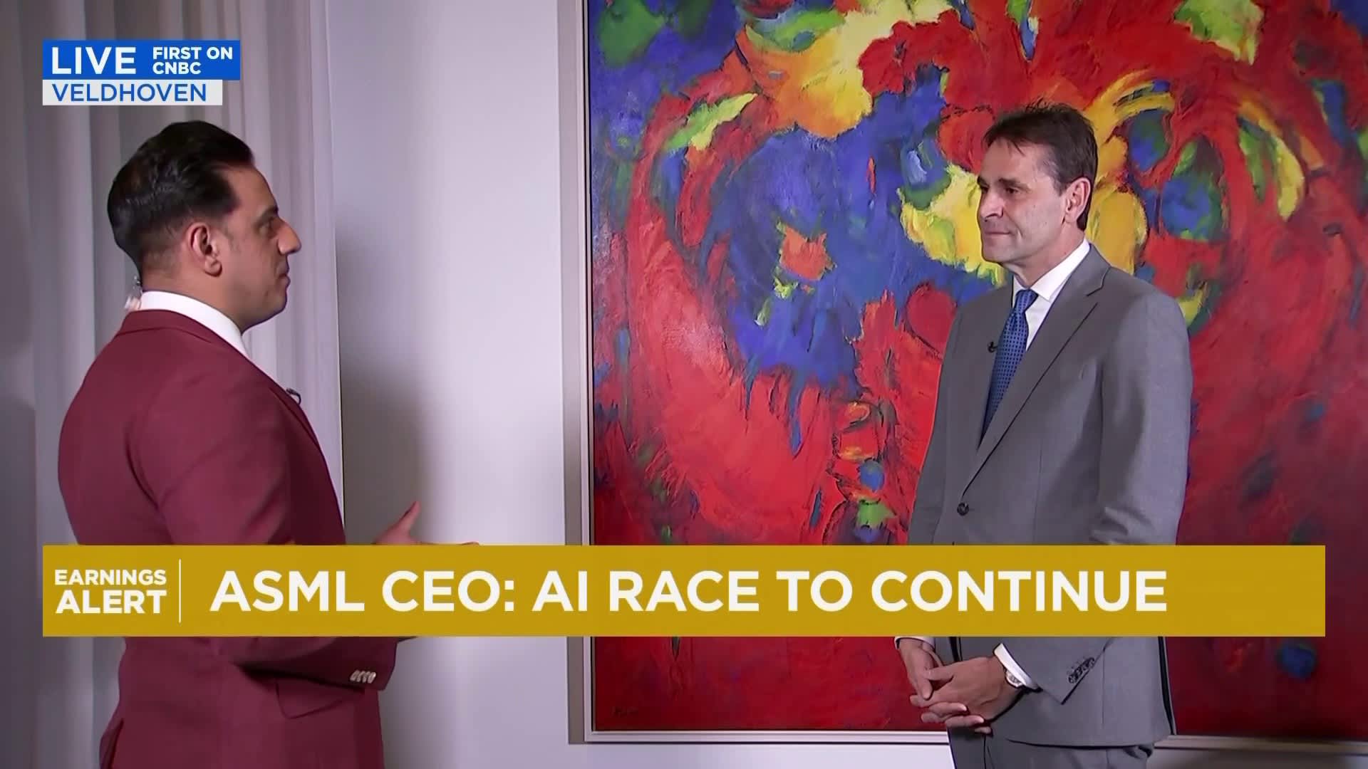 Watch CNBC's full interview with ASML CEO Christophe Fouquet