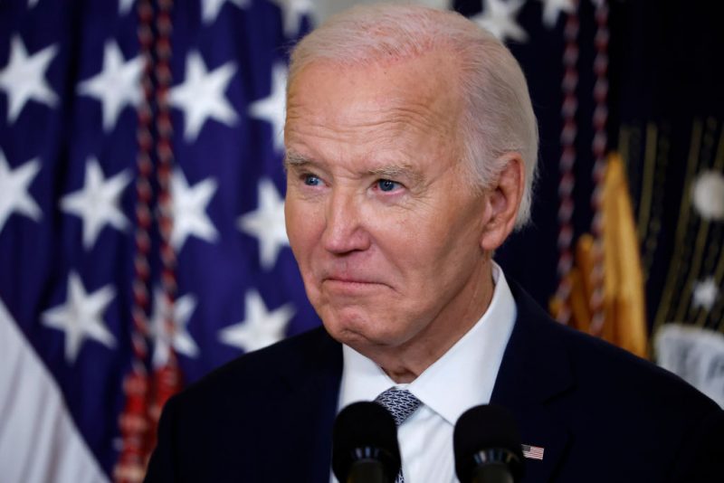 WASHINGTON, DC - JANUARY 02: U.S. President Joe Biden speaks during a ceremony to award the Presidential Citizens Medal in the East Room of the White House on January 02, 2025 in Washington, DC. Biden gave the medal to 20 people who worked on causes supported by the president during his decades of public service, including desegregation, women's rights, gun safety, LGBTQ+ rights, cancer research and military affairs. (Photo by Chip Somodevilla/Getty Images)