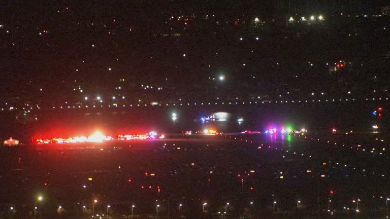 DC plane crash live updates: Black Hawk helicopter collides with regional jet