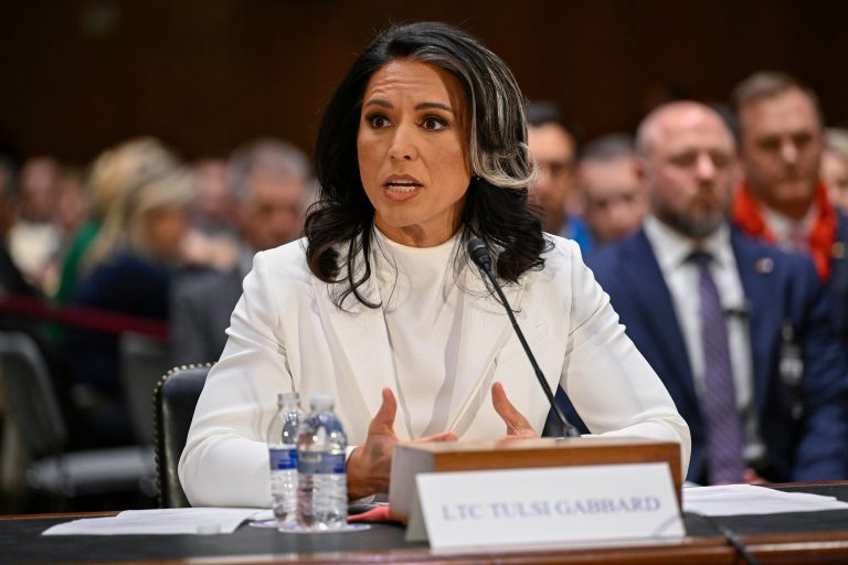 Gabbard avoids condemning government secrets leaker Snowden in confirmation hearing