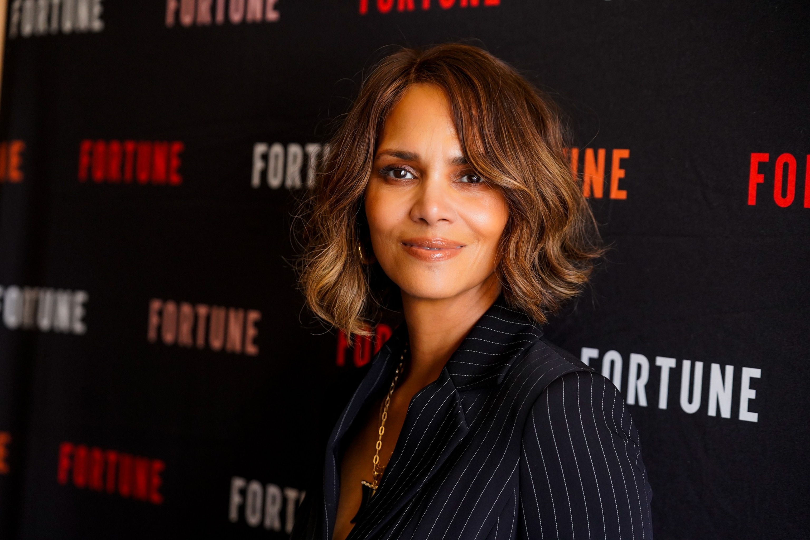 PHOTO: Halle Berry attends to talk about Respin and her personal wellness journey at Fortune's Most Powerful Women Summit 2024 at Ritz Carlton on Oct. 15, 2024 in Laguna Niguel, California.