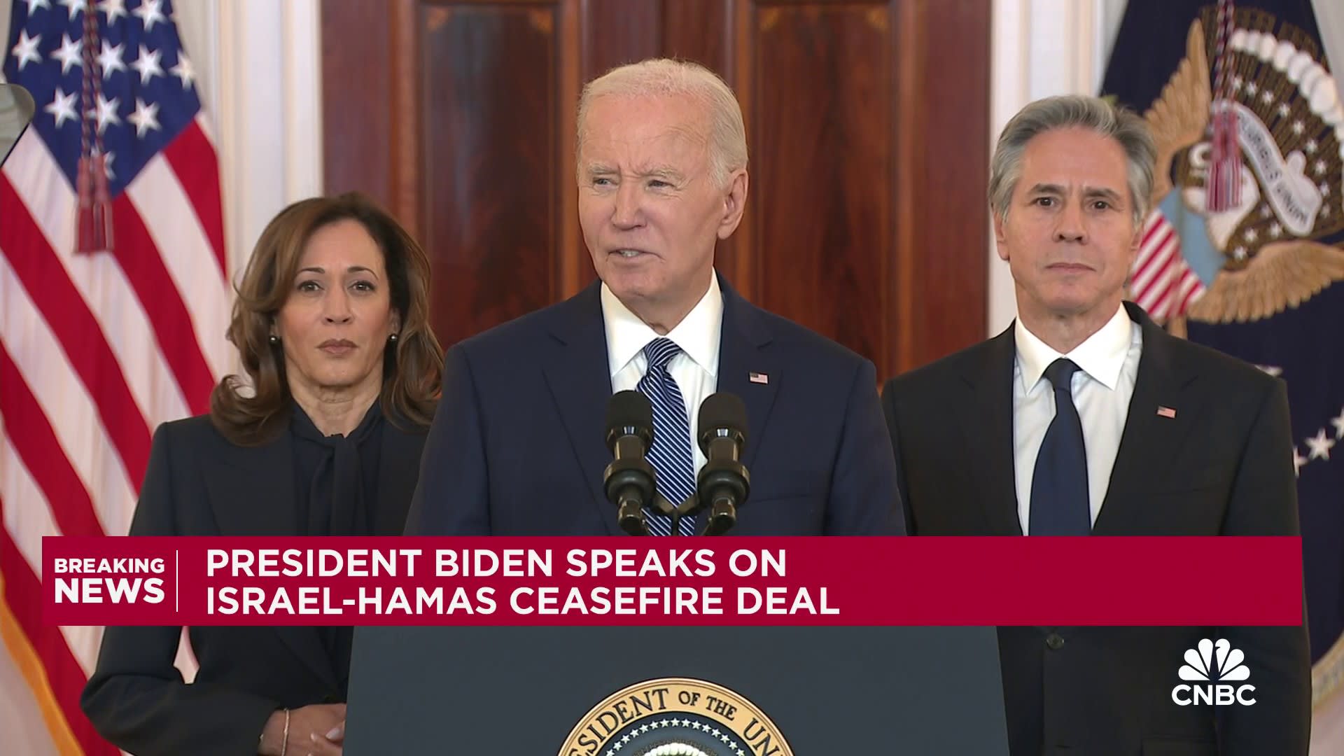 President Biden speaks on the Israel-Hamas ceasefire deal