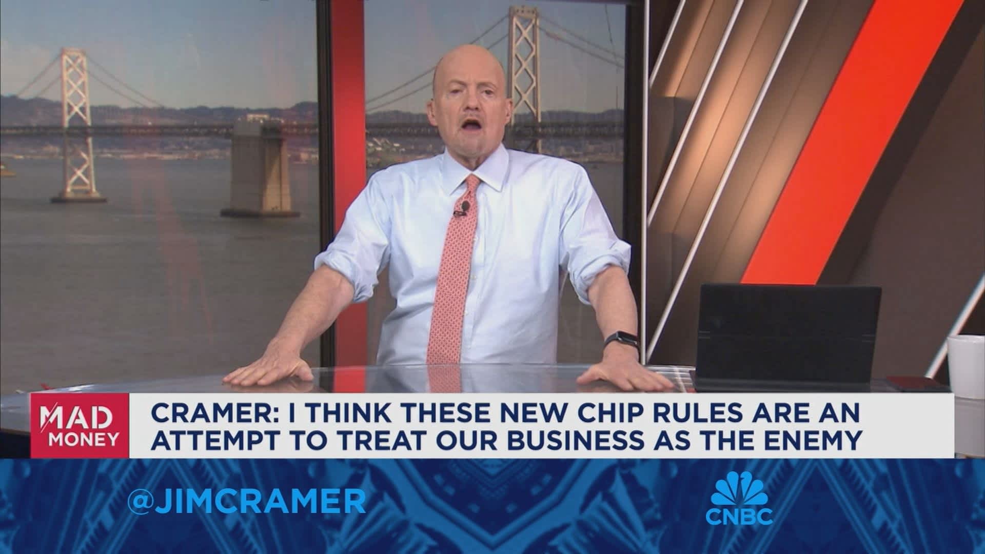 Jim Cramer takes the pulse of the healthcare industry at JPMorgan's healthcare conference