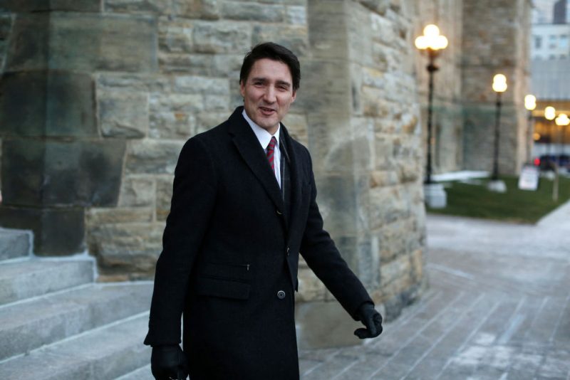 Canada's Prime Minister Justin Trudeau leaves Parliament Hill after attending a cabinet meeting in Ottawa, Canada on December 20, 2024. Canadian Prime Minister Justin Trudeau on December 20, 2024 shook up his cabinet, changing one-third of his team as political turmoil threatens his leadership and tensions erupt with incoming US president Donald Trump. The reshuffle came at the end of a chaotic week in Ottawa spurred by the surprise resignation of Deputy Prime Minister Chrystia Freeland, who clashed with her boss over Trump's threats to impose sweeping tariffs on Canadian imports. (Photo by Dave Chan / AFP) (Photo by DAVE CHAN/AFP via Getty Images)