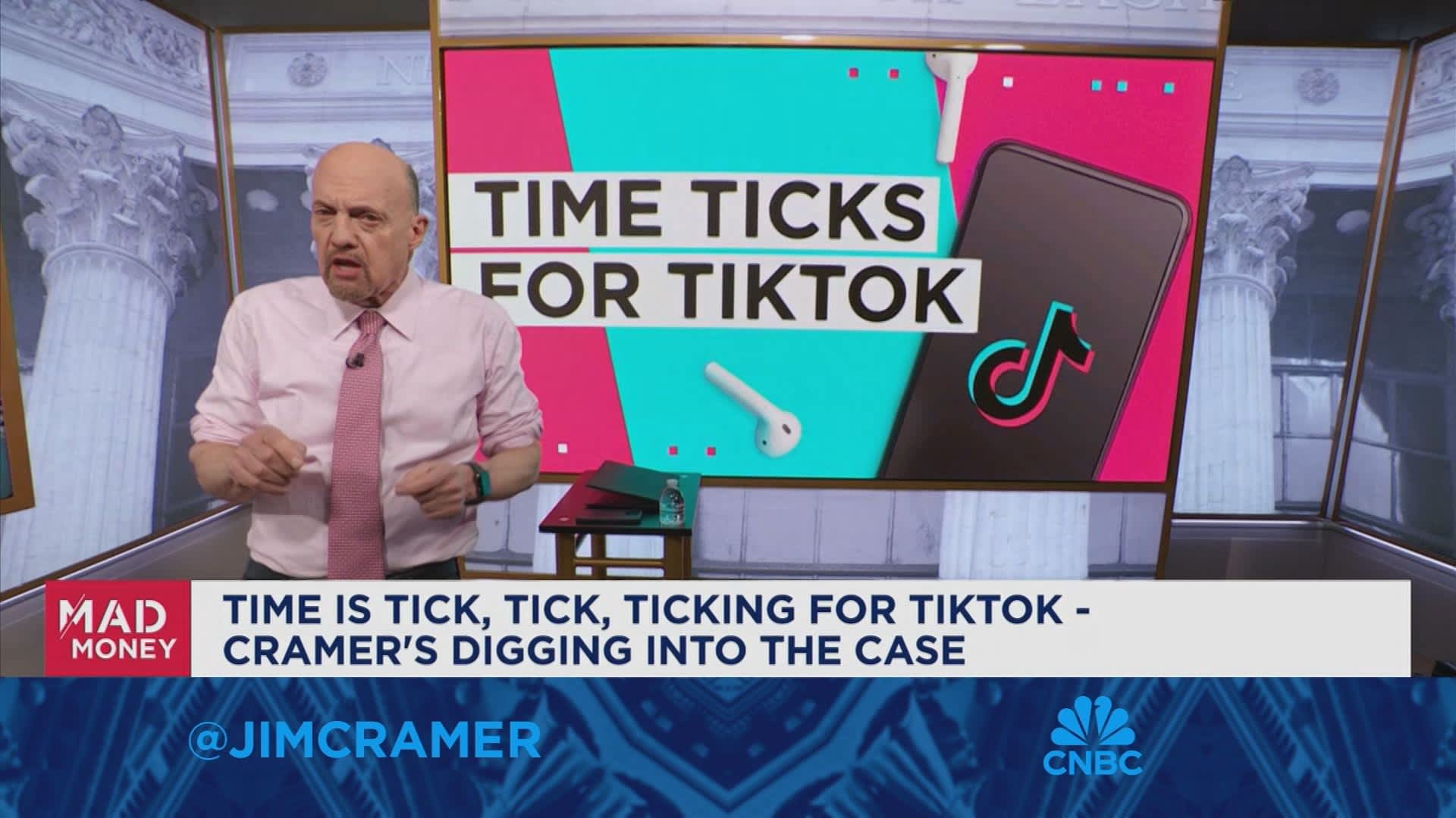 It appears TikTok could really get shut down, says Jim Cramer