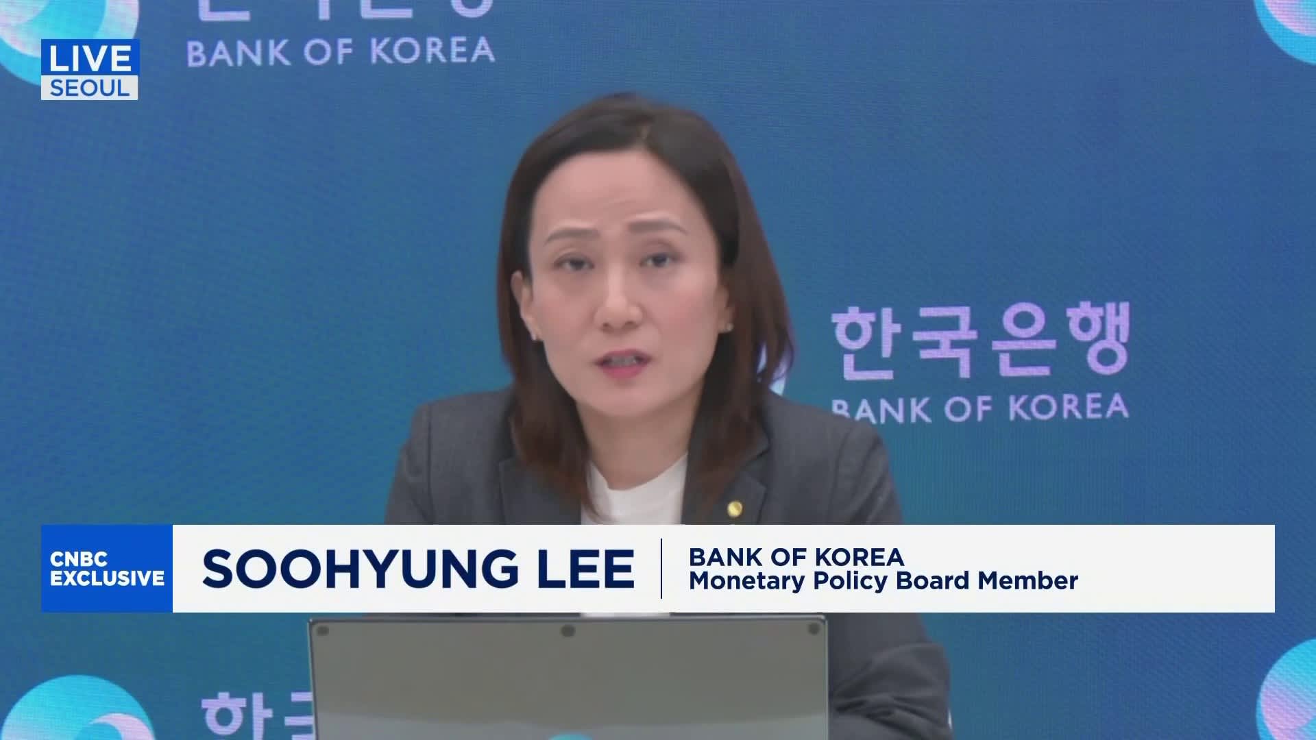 BOK monetary policy board member lists downside risks for South Korea in 2025