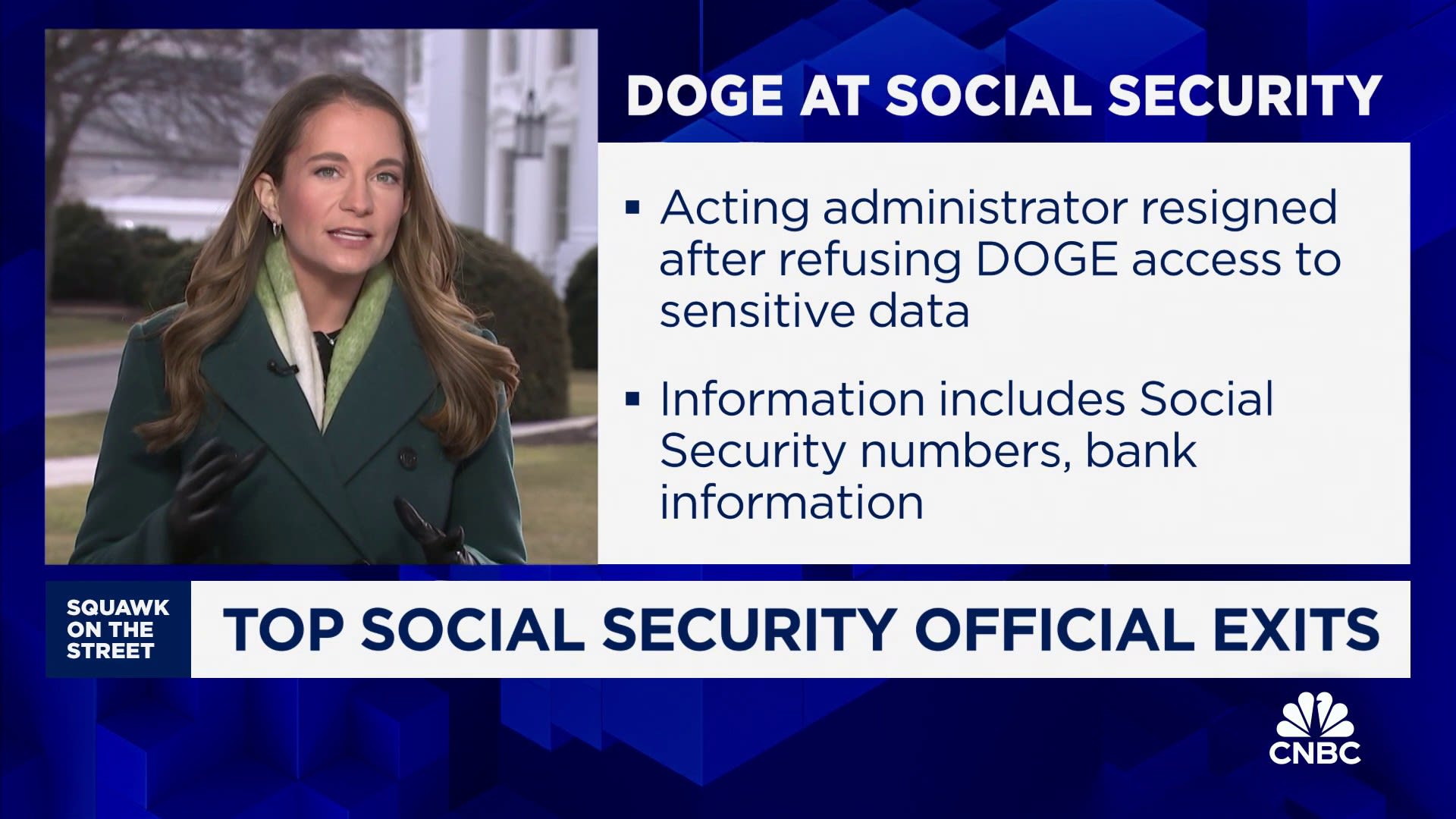 Top Social Security official exits after refusing DOGE access to sensitive data