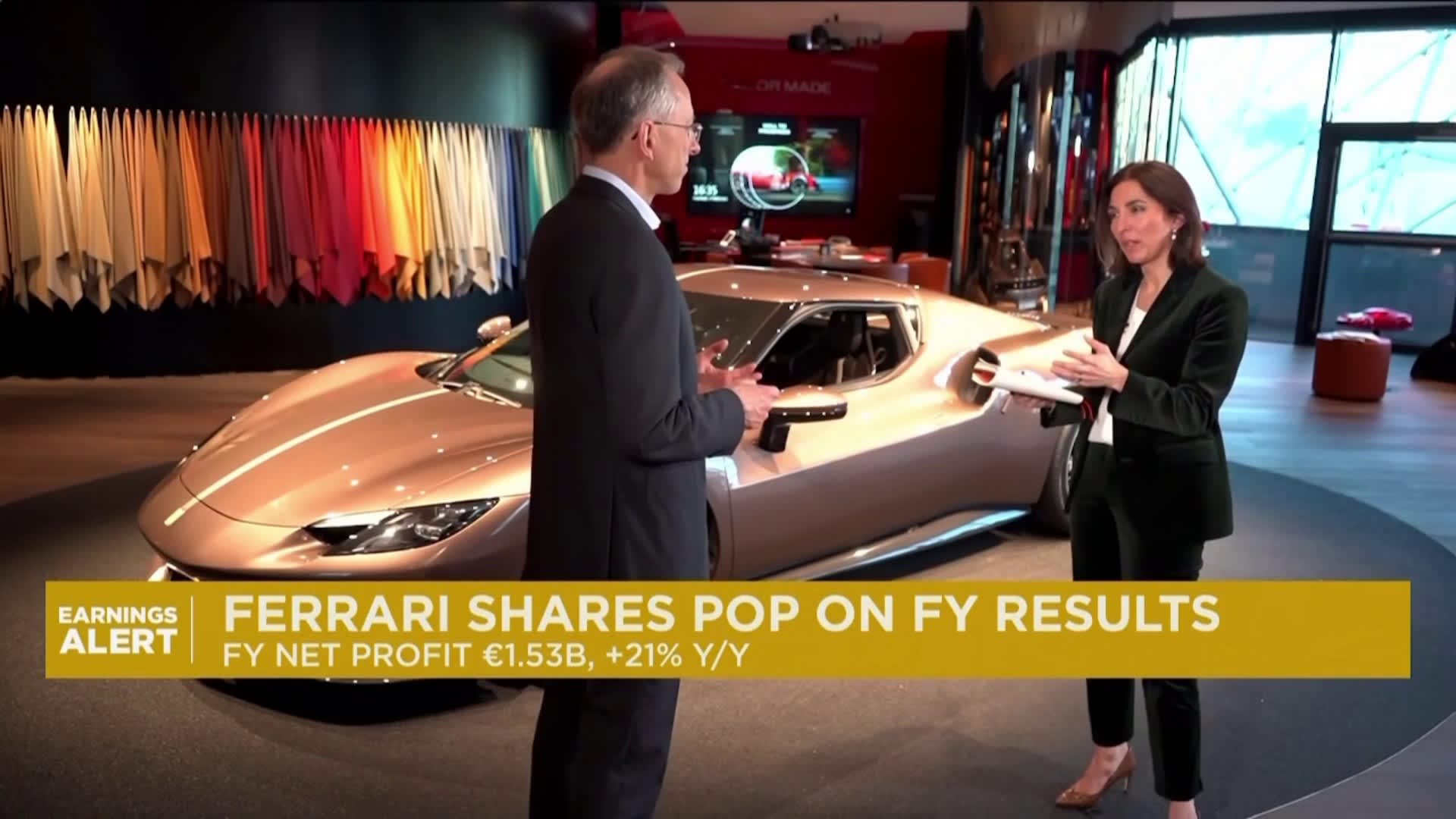 Ferrari CEO: Fully electric car 'an important addition'