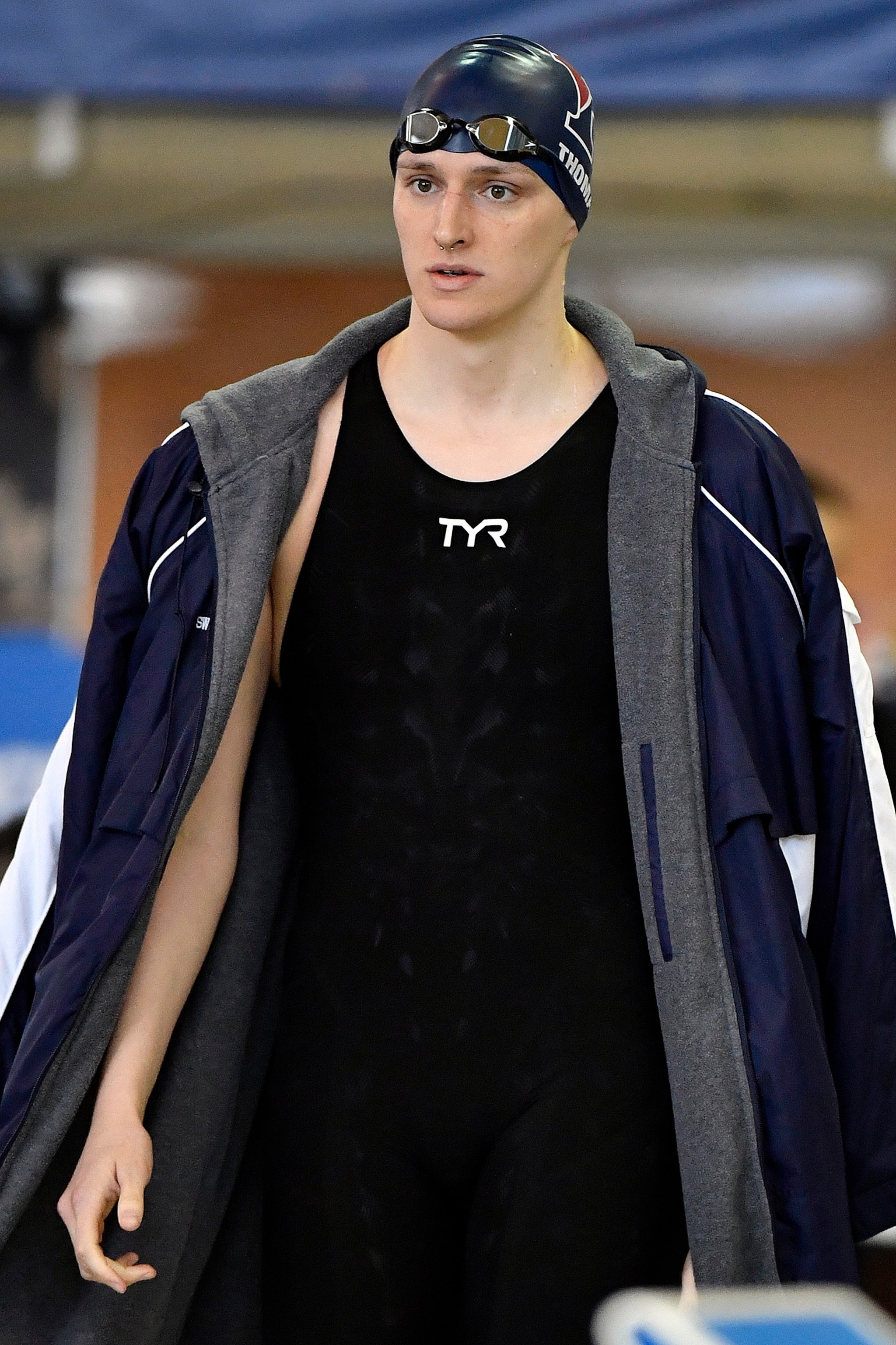 PHOTO: In this March 17, 2022, file photo, Lia Thomas is shown at the McAuley Aquatic Center on the campus of the Georgia Institute of Technology in Atlanta.