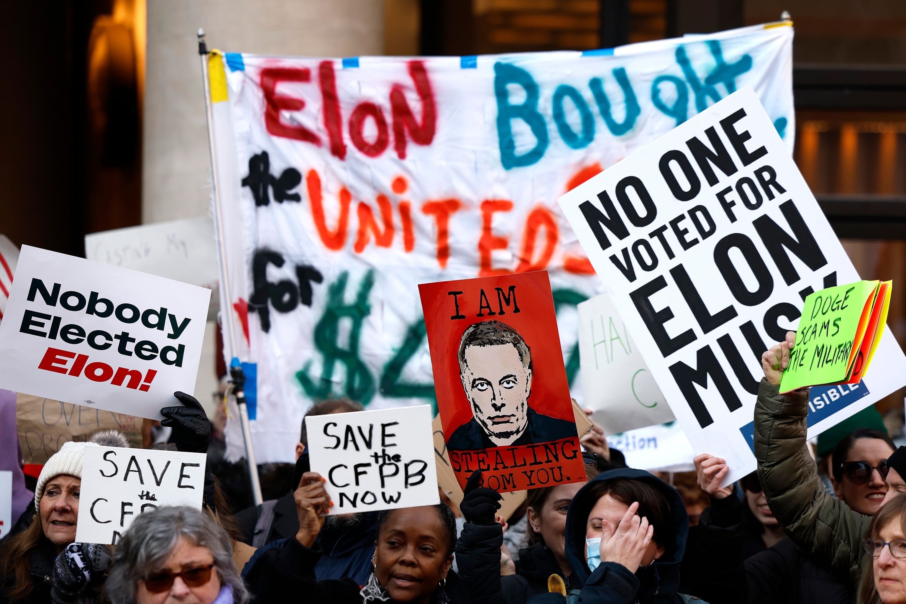 PHOTO: ***BESTPIX*** CFPB Headquarters To Be Closed This Week, Employees Ordered To Work From Home