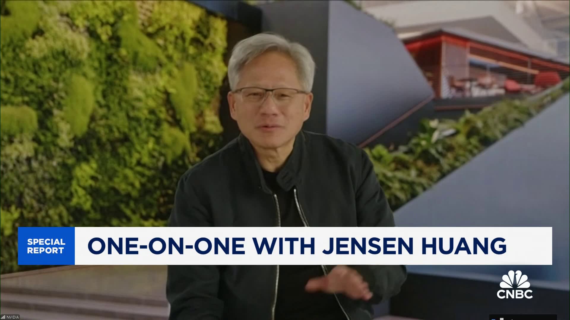 Watch CNBC's full interview with Nvidia CEO Jensen Huang