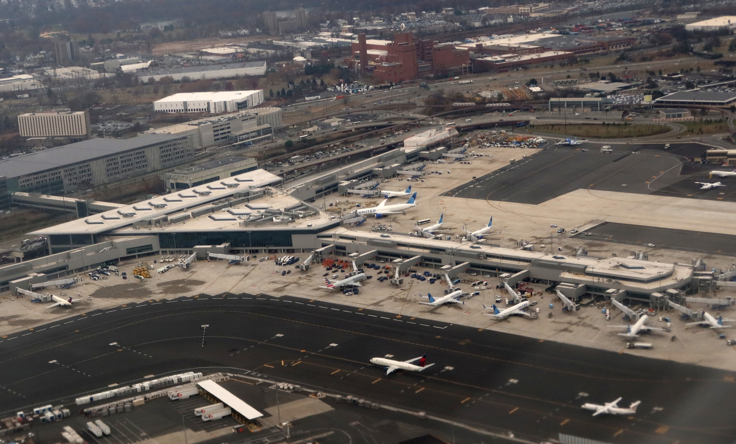 PHOTO: Airplanes at Newark Liberty International Airport in Newark, New Jersey