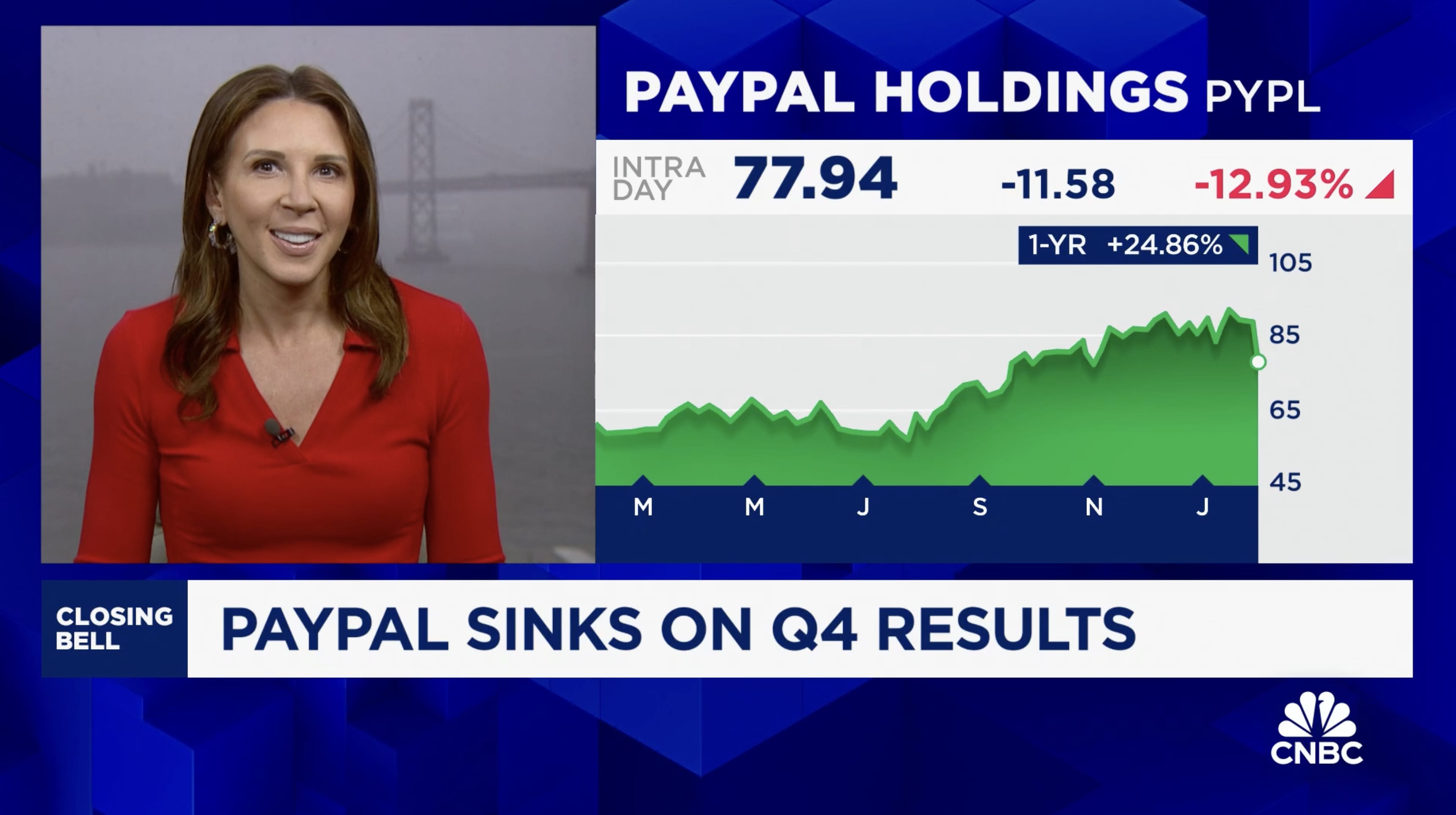 PayPal shares plunge 12% despite earnings beat as growth slows in card processing