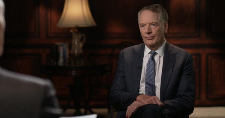 Robert Lighthizer | Sunday on 60 Minutes