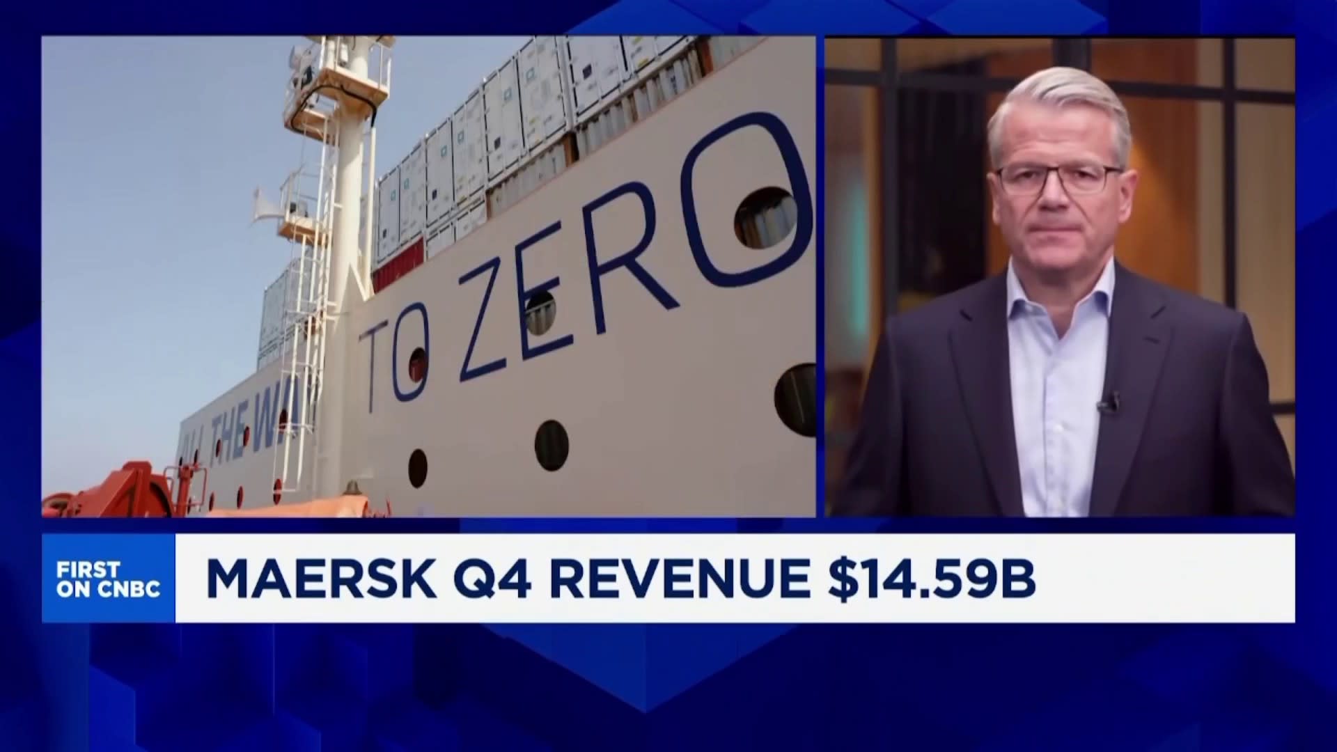 Maersk CEO: We had a strong fourth quarter because of global trade strength