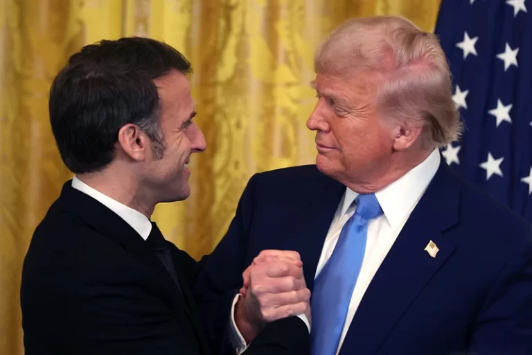 Trump And Macron Meet At WH, Made ‘Lots Of Progress’ On Ending Ukraine War 