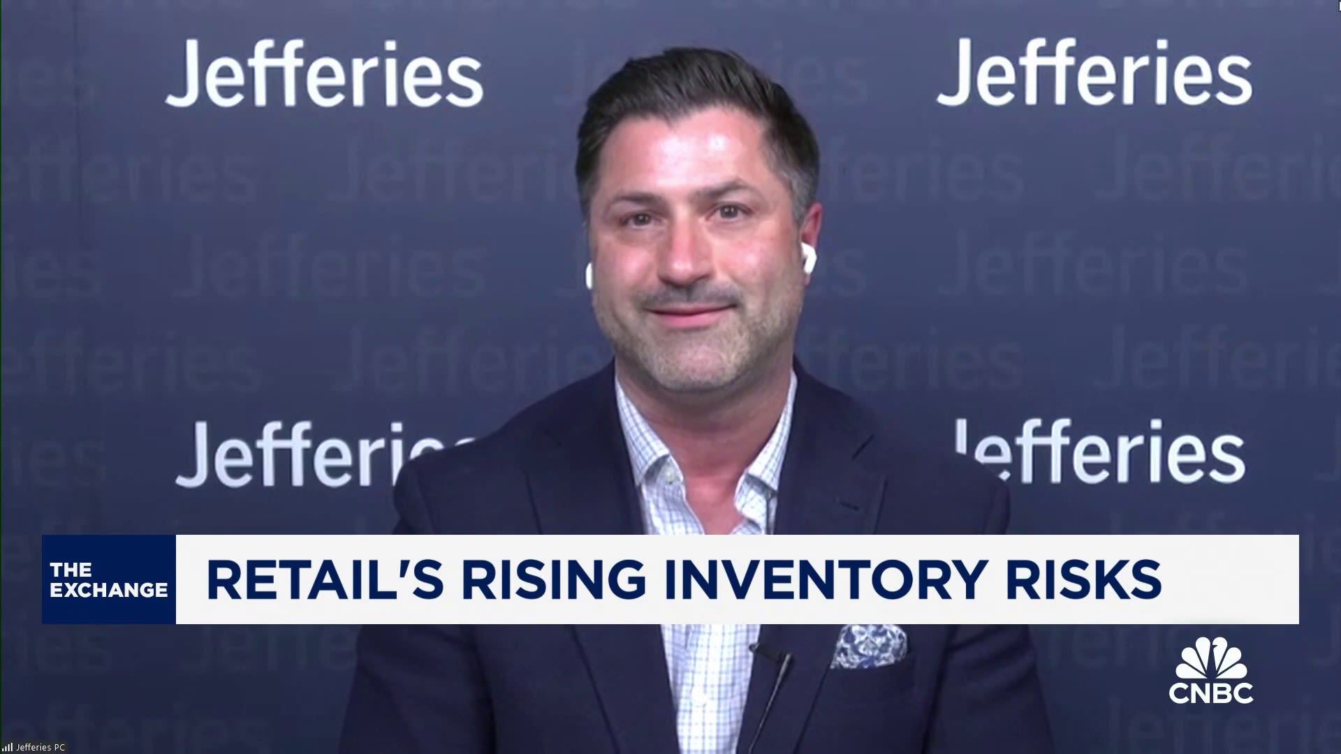 Inventories present a bigger risk than tariffs if consumer spending moderates, says Jefferies' Konik