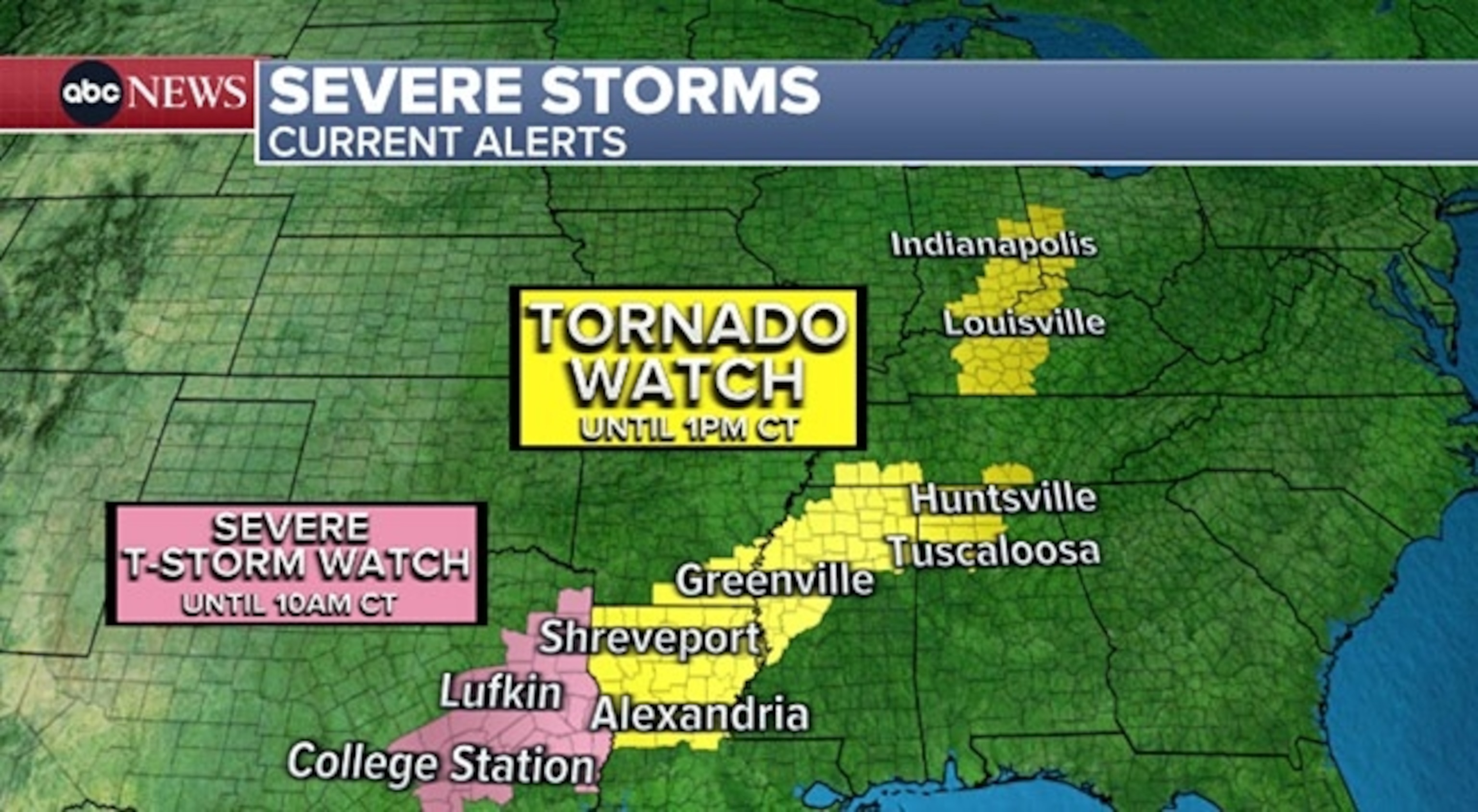 PHOTO: Severe Storms weather graphic