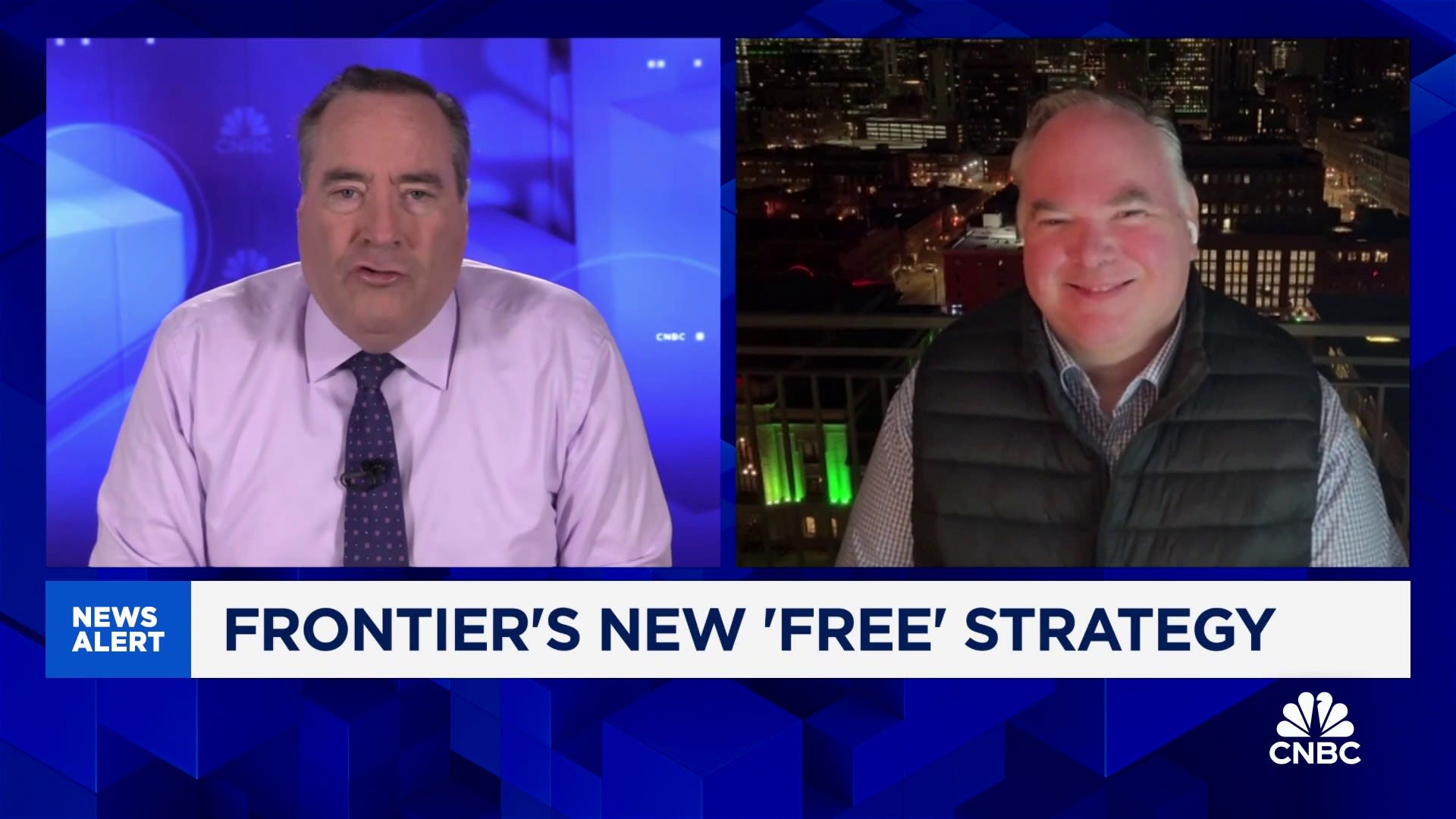 Frontier Airlines CEO Barry Biffle on new 'free' strategy: This is a checkmate situation for us