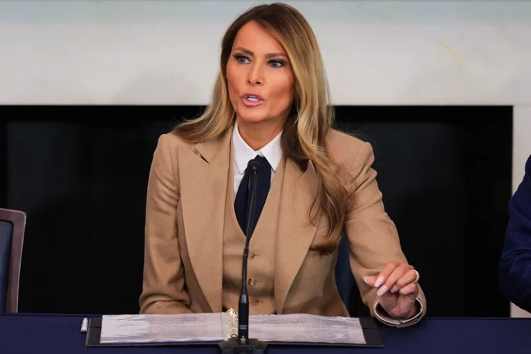 Melania Trump Delivers Public Remarks On Combating Revenge Porn, Deep Fake Images 