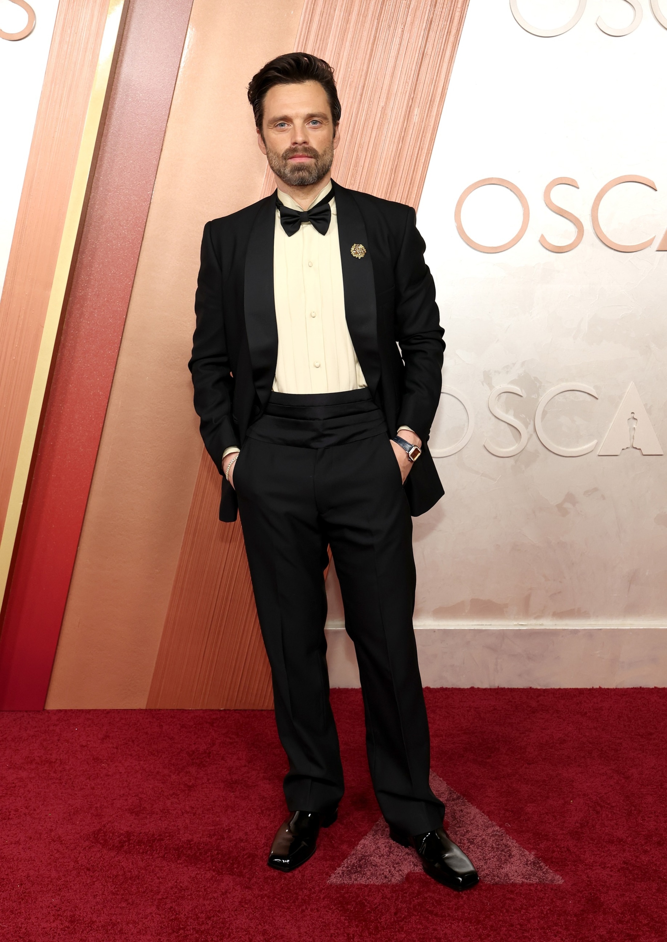 PHOTO: Sebastian Stan attends the 97th Annual Oscars at Dolby Theatre, on March 2, 2025, in Hollywood, Calif