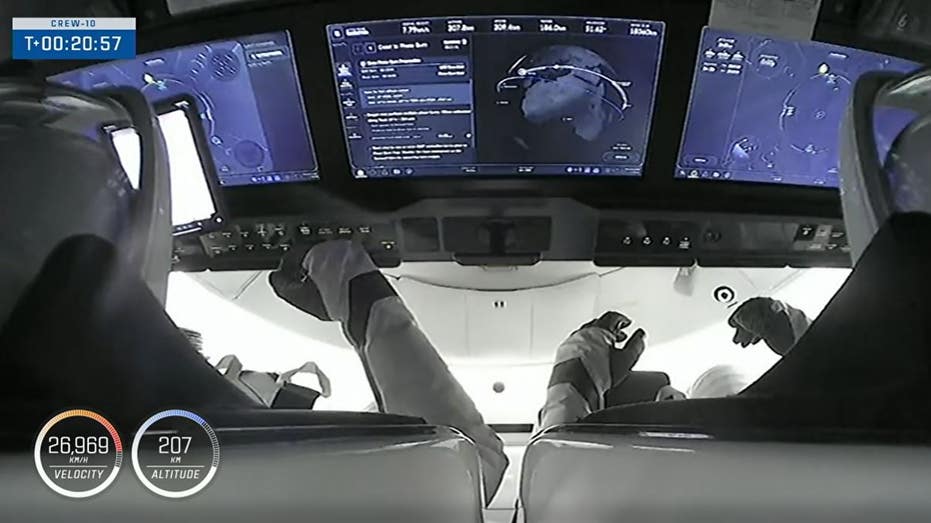 SpaceX interior