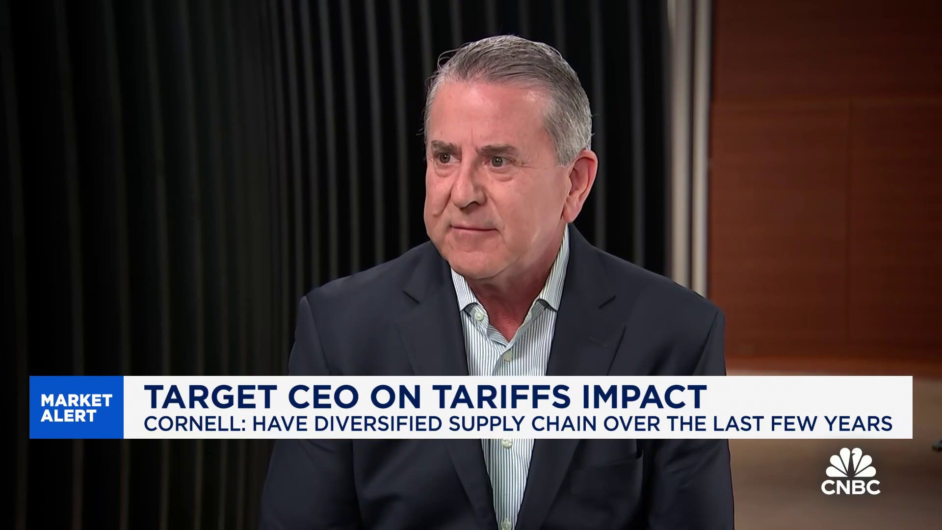 Target CEO Brian Cornell on tariffs: Consumer will likely see price increases over the next few days